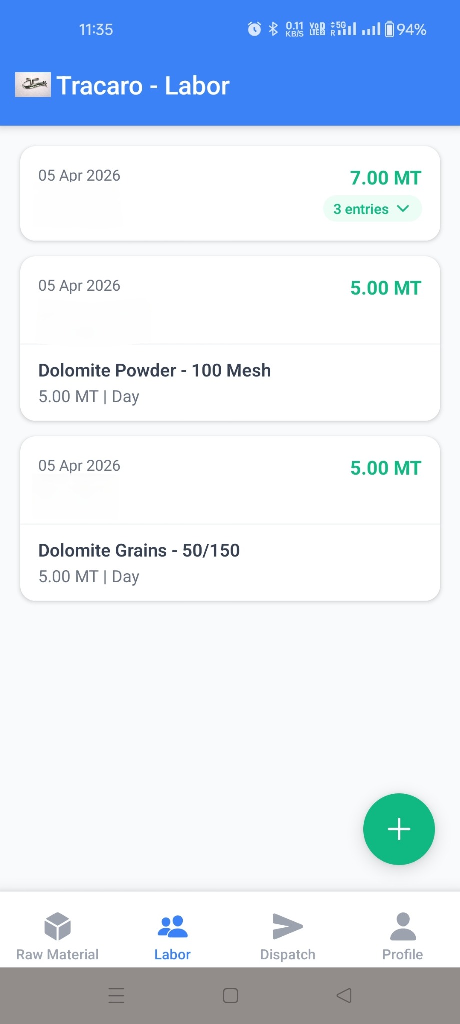 Staff Panel labor